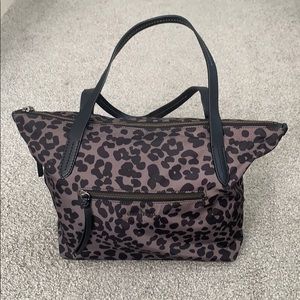 Cole Haan Nylon Shoulder Bag in Animal Print